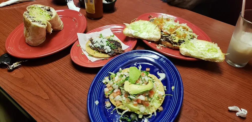 Ceviche Tostada Torta Burrito Tacos